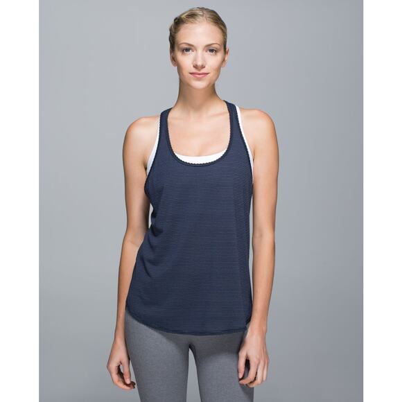 LULULEMON Women's 105 F Singlet In Inkwell - Picture 2 of 9